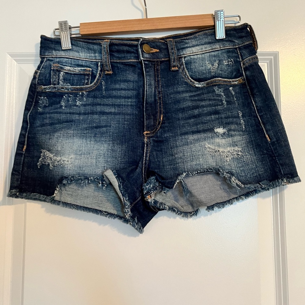 SP Black Label Distressed Denim Shorts